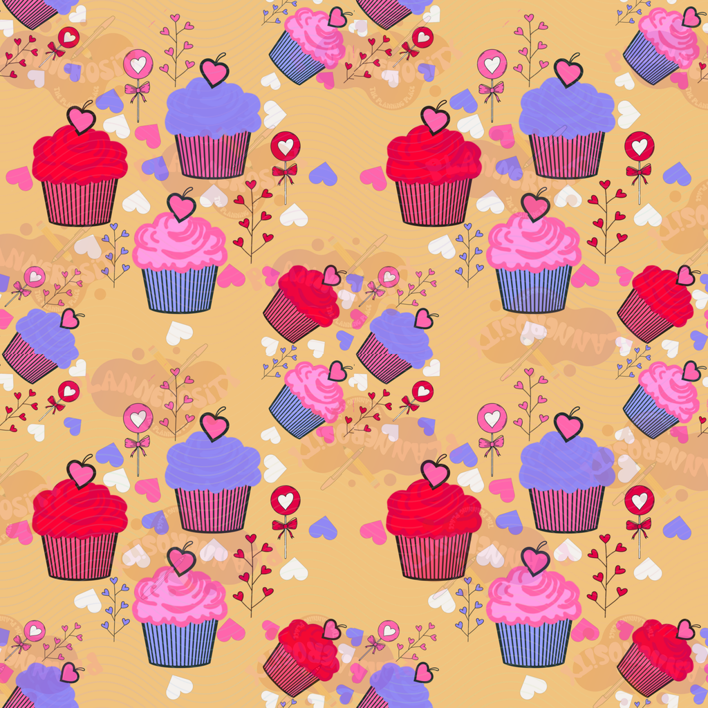 Valentine's Day Seamless Pattern Digital Paper Bundle