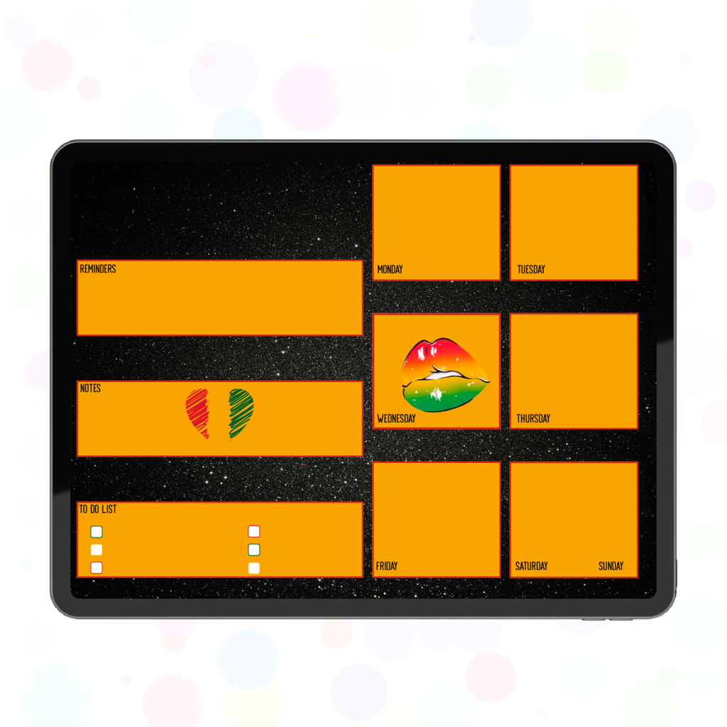 Hometown Glory Daily Planner Page Bundle (Landscape Orientation)