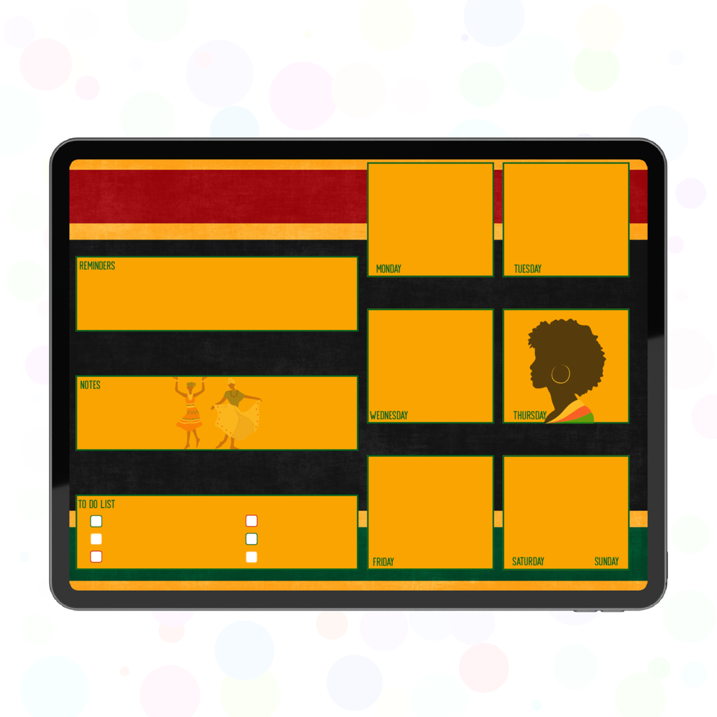 Hometown Glory Daily Planner Page Bundle (Landscape Orientation)