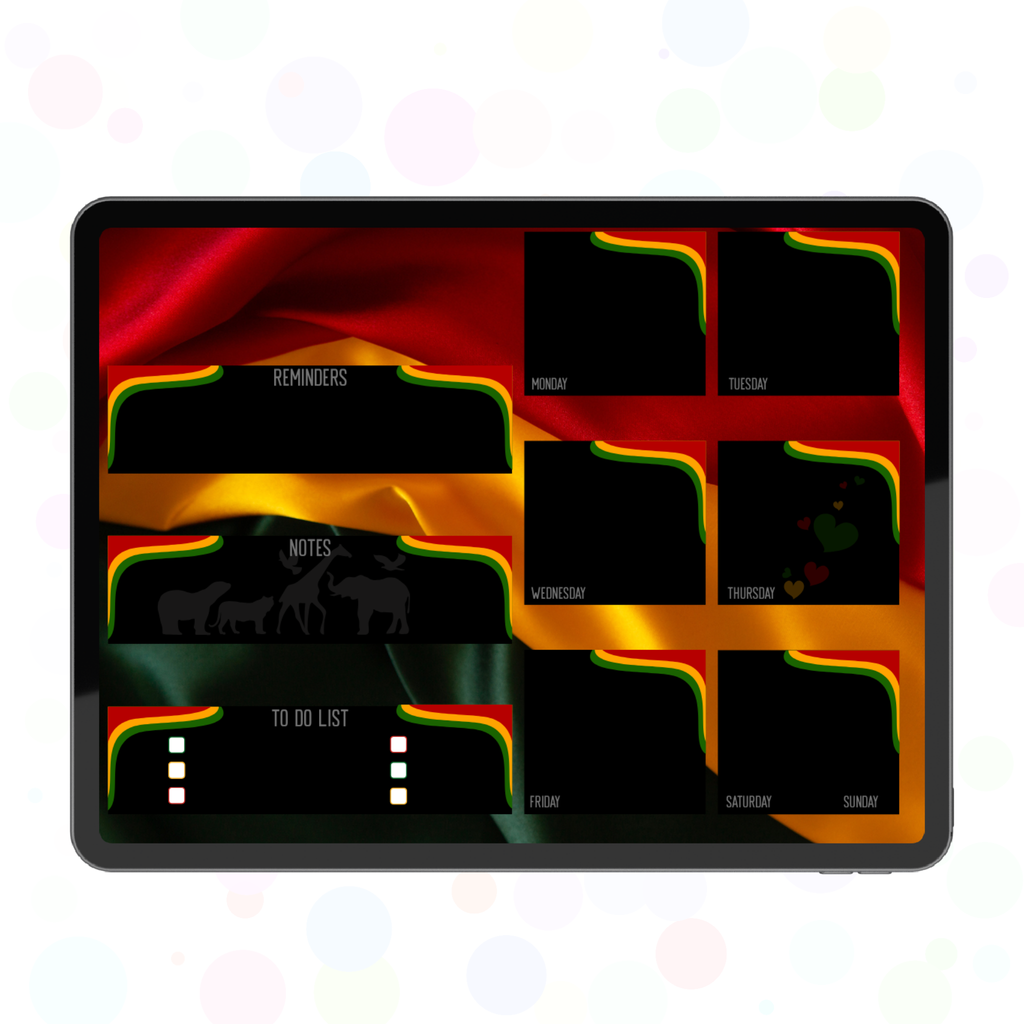 Hometown Glory Daily Planner Page Bundle (Landscape Orientation)