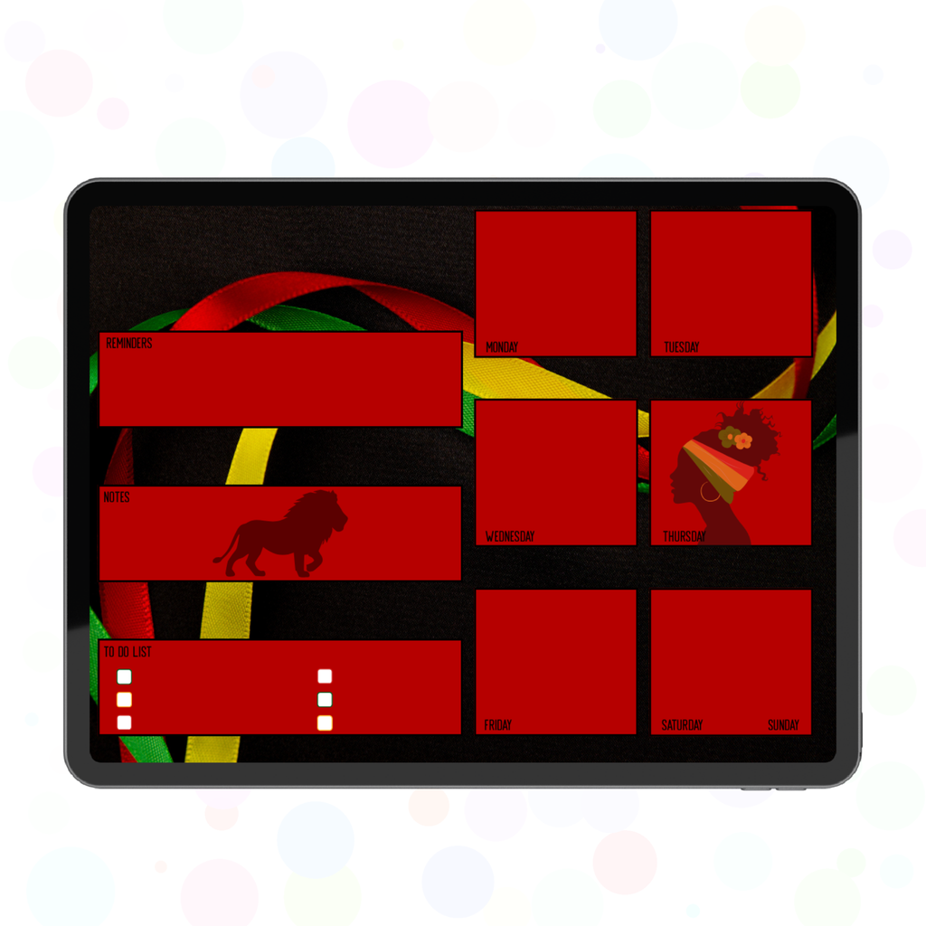 Hometown Glory Daily Planner Page Bundle (Landscape Orientation)