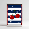 Cherry-Themed Digital Base Planner