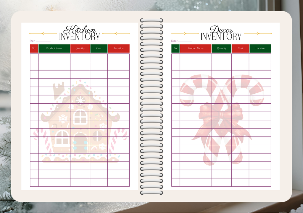 Mega Xmas Digital Planner (Landscape Orientation)